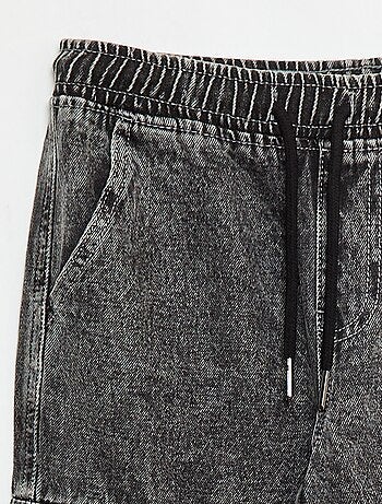 Pantalón multibolsillos elástico