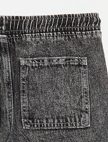 Pantalón multibolsillos elástico