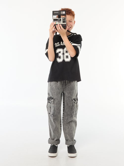 Pantalón multibolsillos elástico - Kiabi