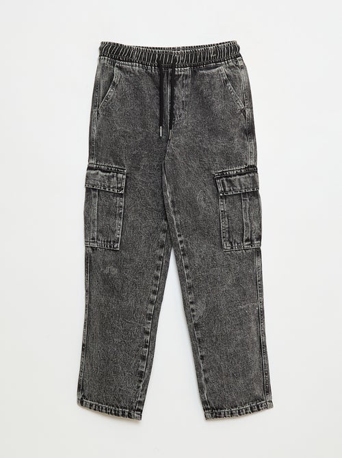 Pantalón multibolsillos elástico - Kiabi