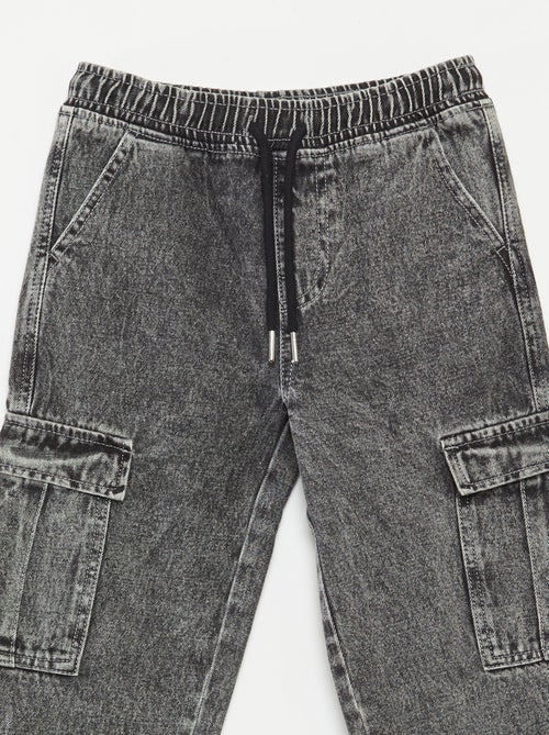 Pantalón multibolsillos elástico - Kiabi