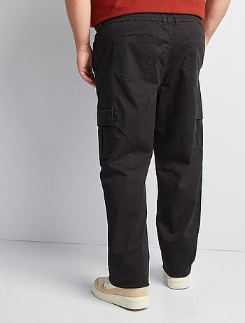 Pantalón multibolsillos liso