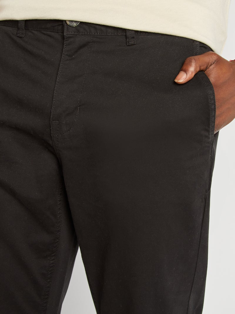 Pantalón multibolsillos NEGRO - Kiabi