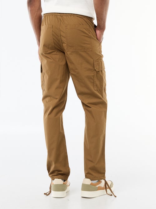 Pantalón multibolsillos regular fit - Kiabi