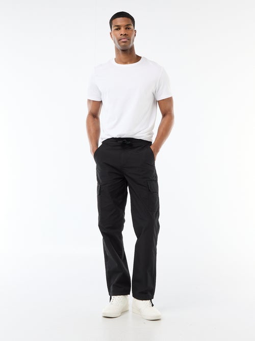 Pantalón multibolsillos regular fit - Kiabi