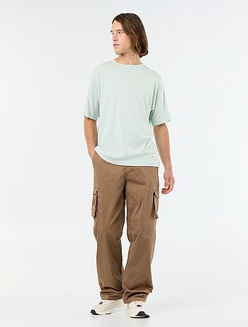 Pantalón multibolsillos relaxed fit