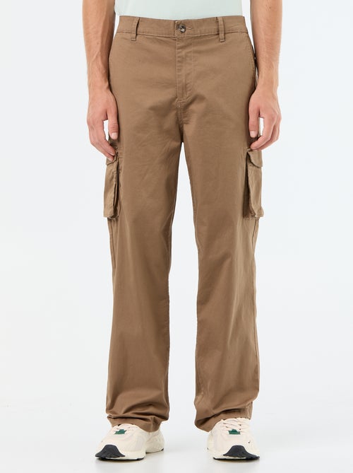 Pantalón multibolsillos relaxed fit - Kiabi