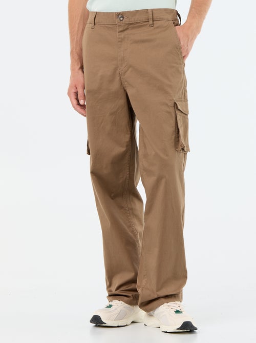 Pantalón multibolsillos relaxed fit - Kiabi