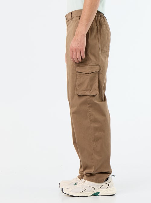 Pantalón multibolsillos relaxed fit - Kiabi