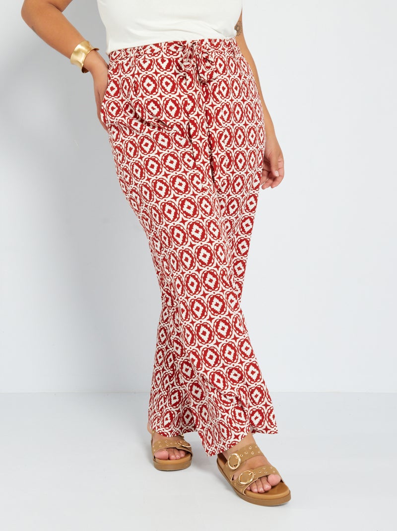 Pantalón 'Only Carmakoma' ROJO - Kiabi