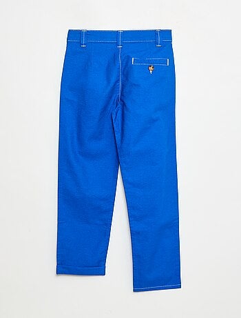 Pantalón Oxford con pinzas