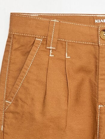 Pantalón Oxford con pinzas