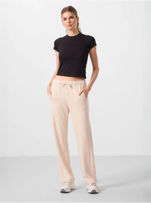 Pantalón palazzo de pernera ancha tommy - Kiabi Pantalón palazzo de pernera ancha tommy - Kiabi