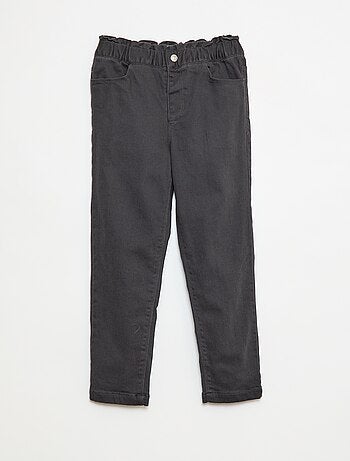 Pantalón paperbag acolchado