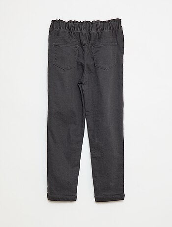 Pantalón paperbag acolchado