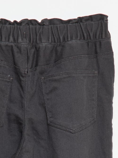 Pantalón paperbag acolchado - Kiabi