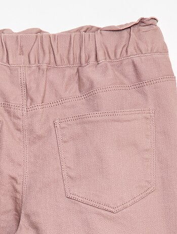 Pantalón paperbag acolchado