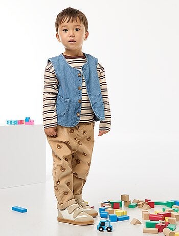 Pantalón paperbag de pana