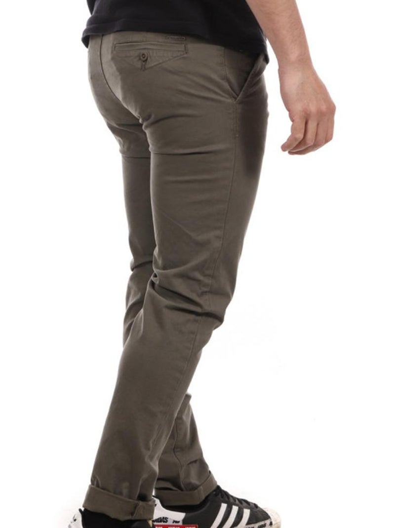 Pantalón para Hombre Teddy Smith - Estilo y Comodidad Marrón capuchino - Kiabi