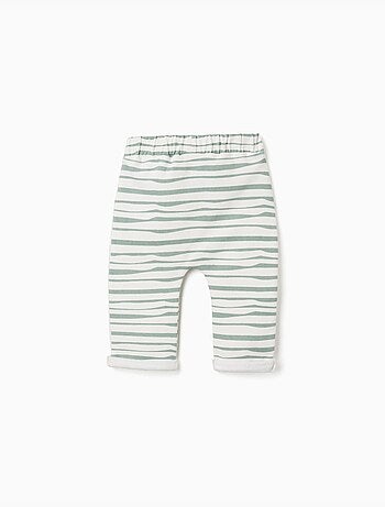 Pantalón perchado a rayas