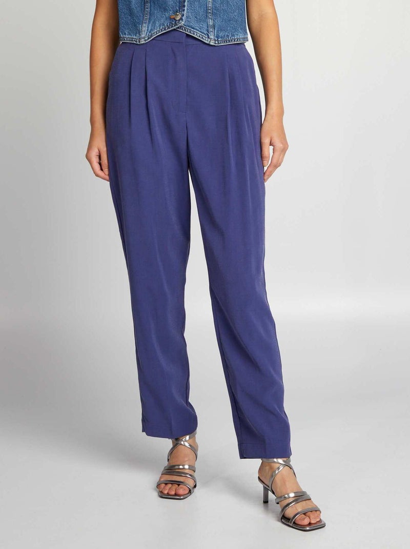 Pantalón pitillo AZUL - Kiabi