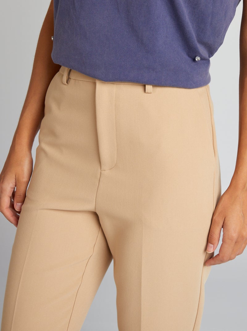 Pantalón pitillo BEIGE - Kiabi