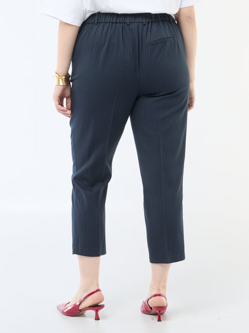 Pantalón pitillo con cierre con corchete y cremallera - Kiabi