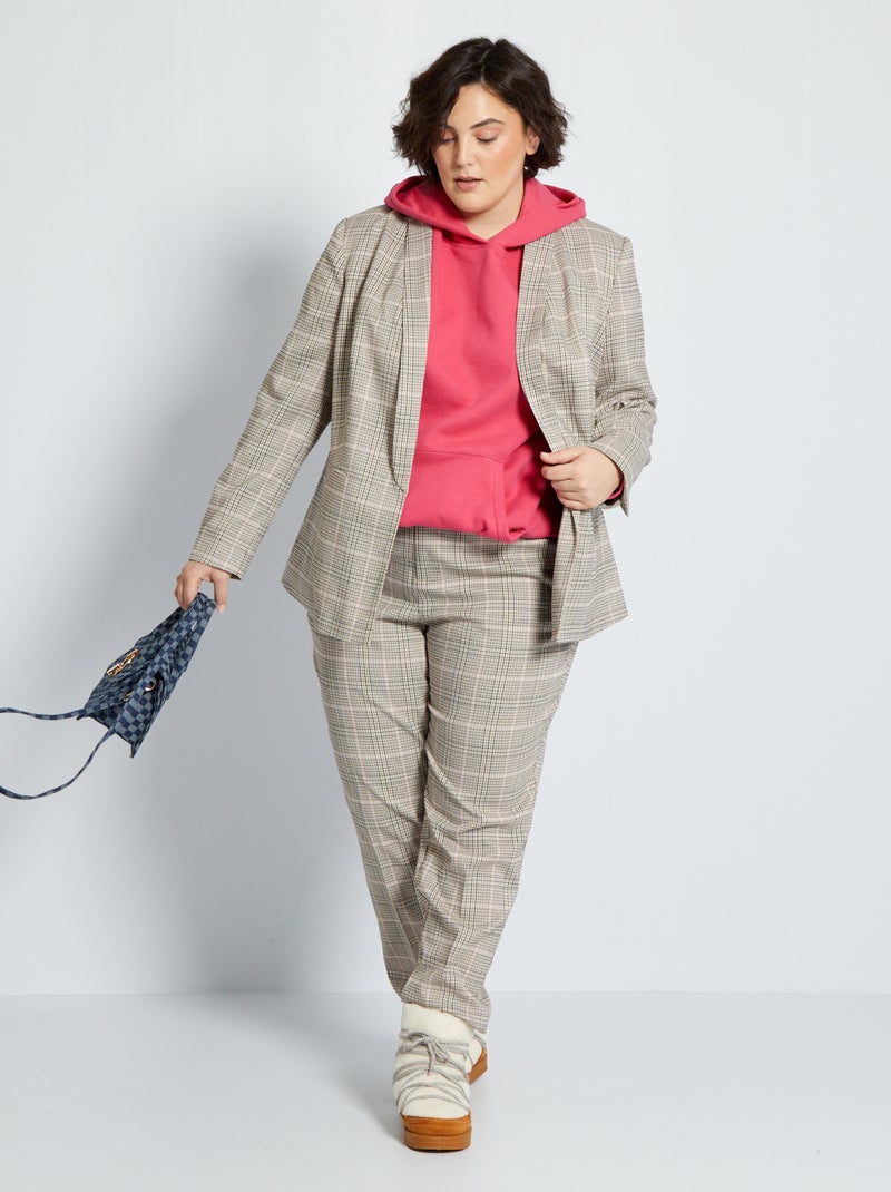 Pantalón pitillo GRIS - Kiabi