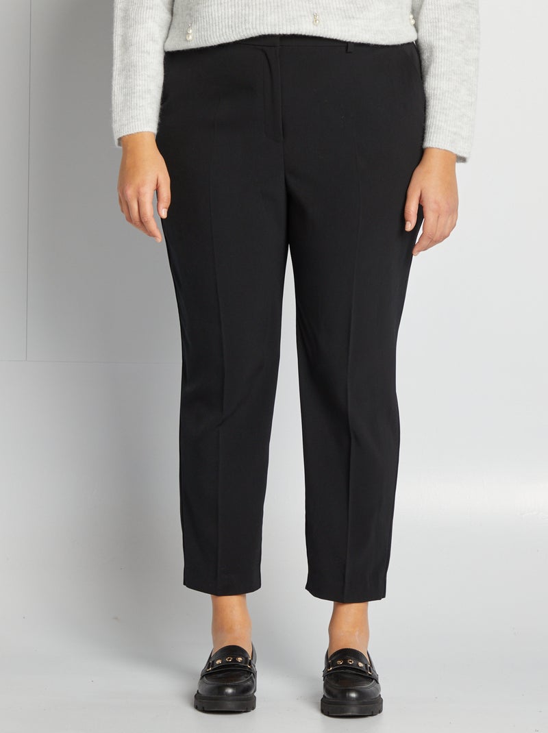 Pantalón pitillo negro - Kiabi