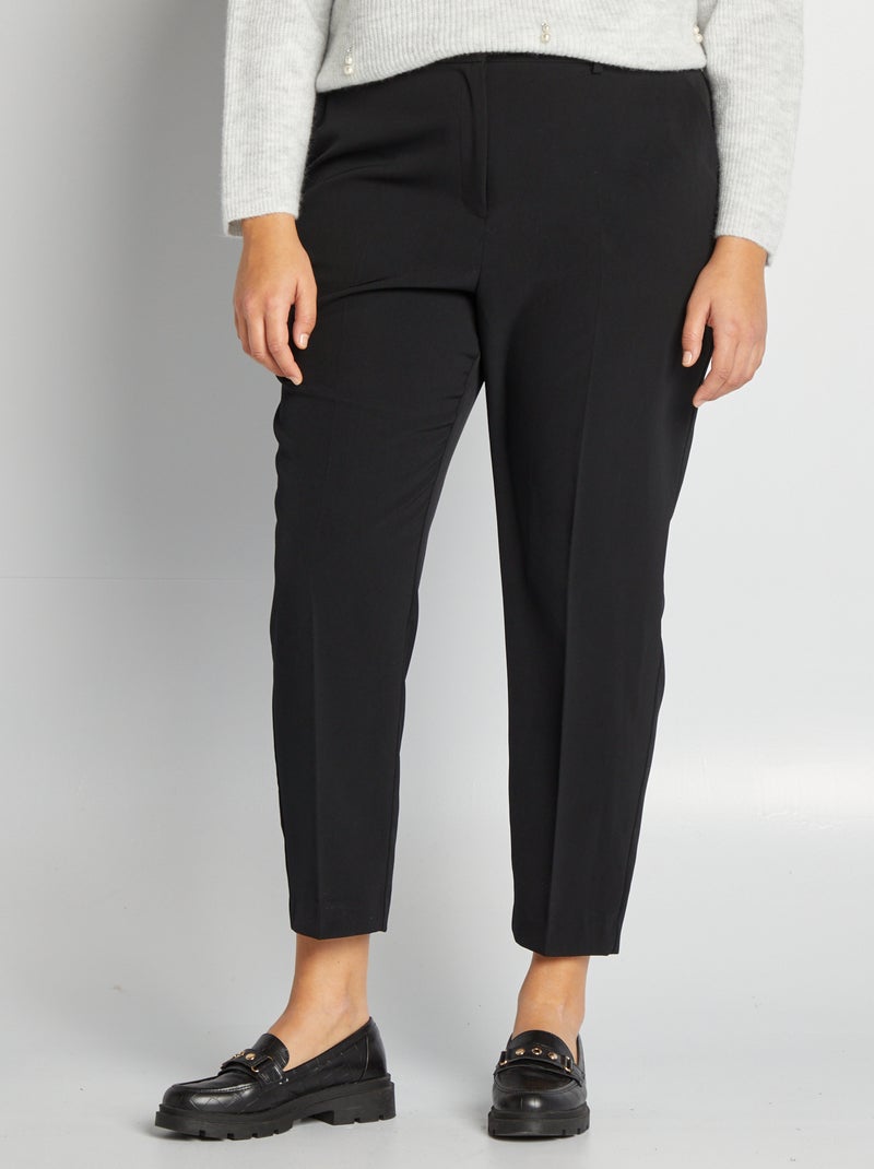Pantalón pitillo negro - Kiabi
