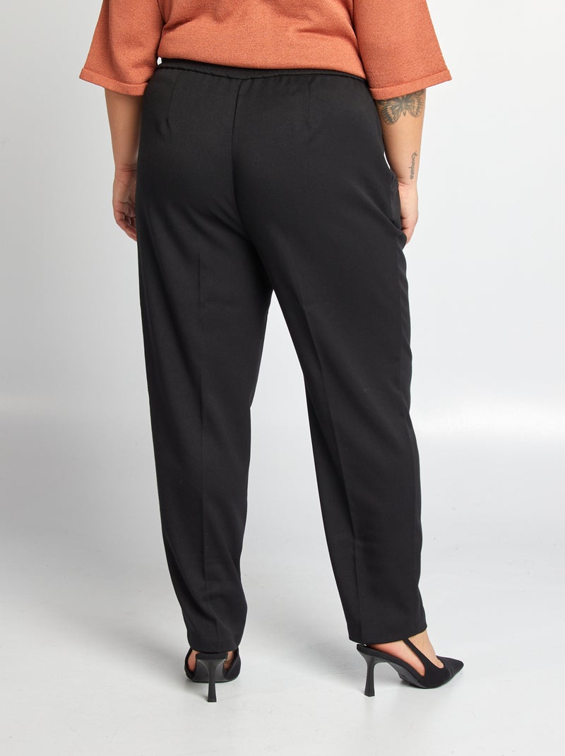 Pantalón pitillo negro - Kiabi