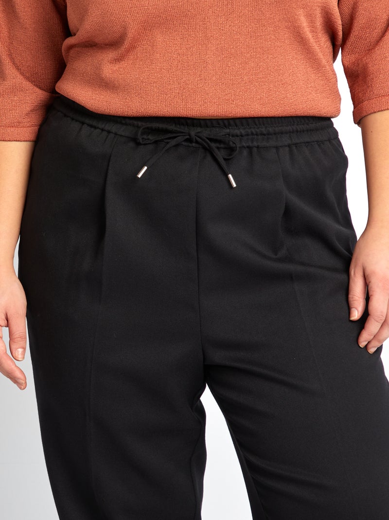 Pantalón pitillo negro - Kiabi