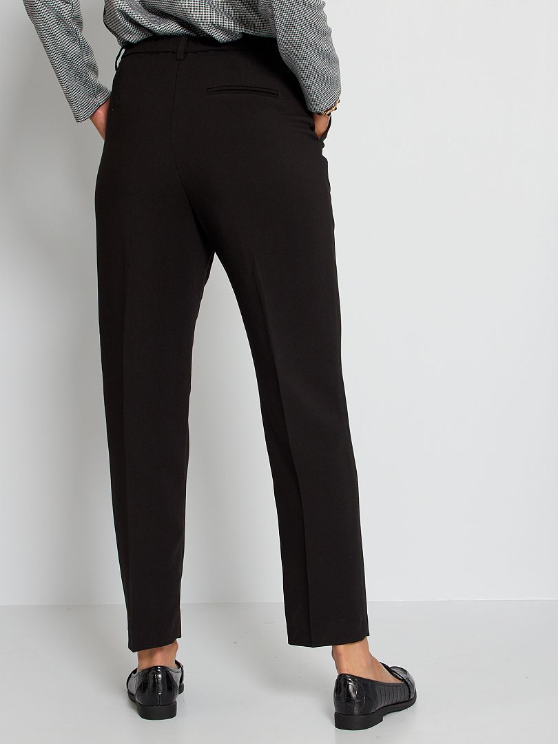 Pantalón pitillo negro - Kiabi