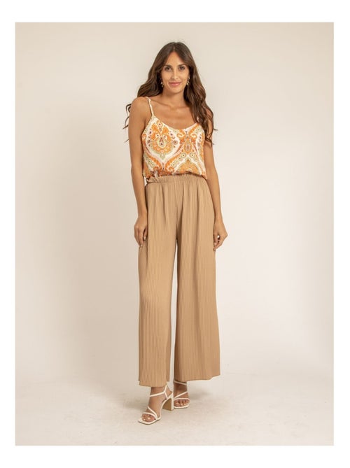 Pantalón plisado ELOU - Kiabi