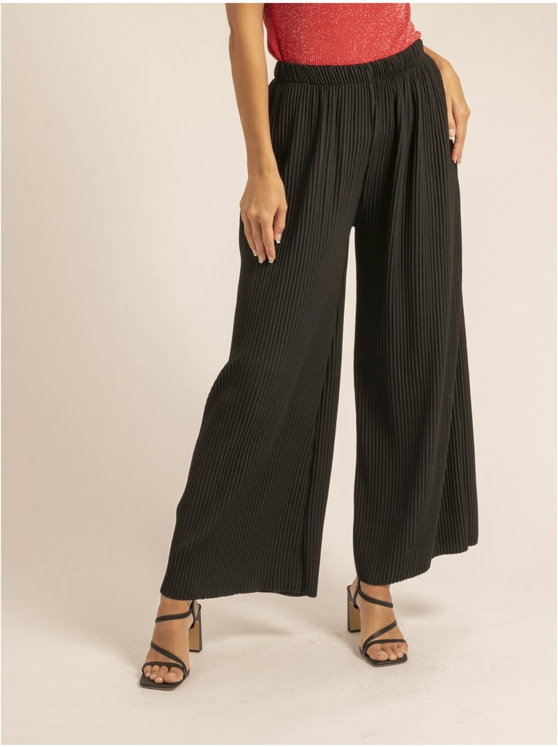 Pantalón plisado ELOU Beige - Kiabi