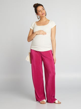 Pantalón premamá con cintura elástica