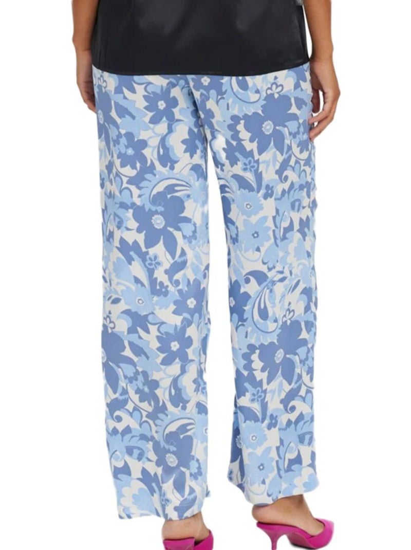 Pantalón Premamá Estampado Vero Moda Azul - Kiabi