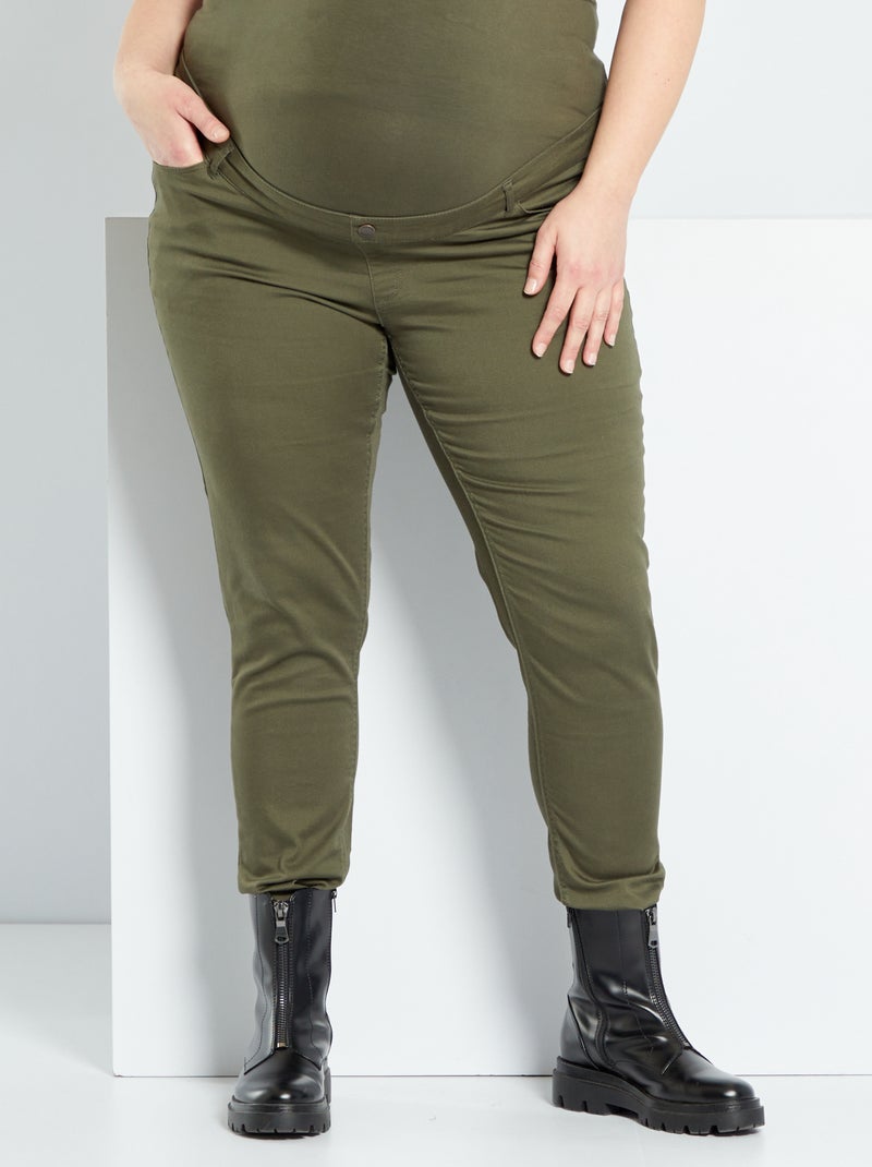 Pantalón premamá KAKI - Kiabi