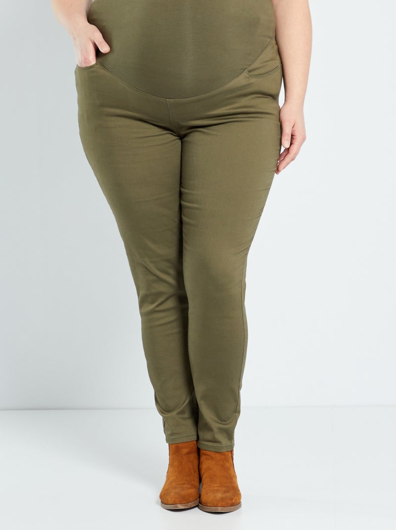 Pantalón premamá KAKI - Kiabi
