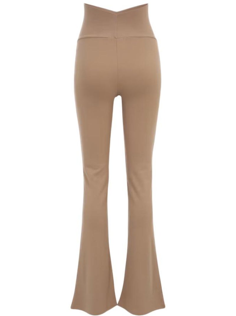 Pantalón Premamá Mamalicious para Mujer Marrón capuchino - Kiabi