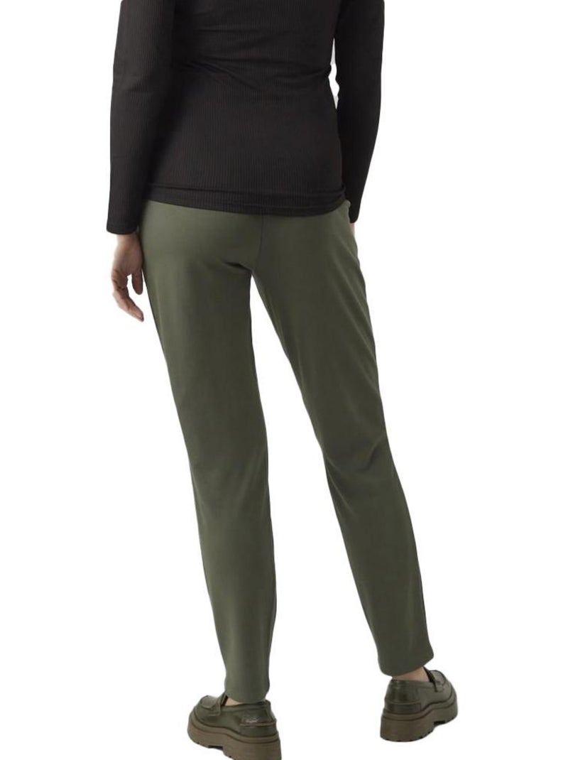 Pantalón Premamá Mamalicious para Mujer Verde caqui claro - Kiabi