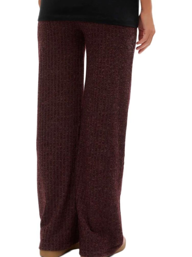 Pantalón Premamá Mamalicious para Mujer Violeta ciruela - Kiabi