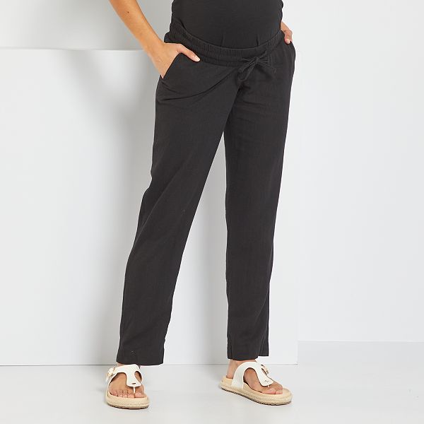 Pantalón premamá Premamá - negro - Kiabi - 20,00€