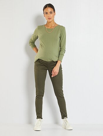 Premamá - Pantalón premamá skinny - Kiabi