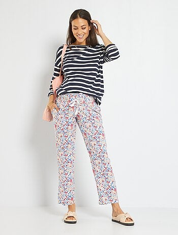 Rebajas Pantalones de premamá - - blanco - Kiabi