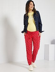 Pantalones Mujer | rojo | Kiabi