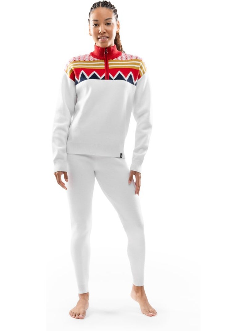 Pantalón punto mujer mujer innsbruck-w Blanco - Kiabi