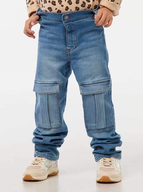 Pantalón recto - colección fácil de poner - Kiabi