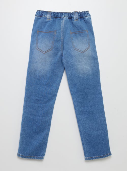 Pantalón recto - colección fácil de poner - Kiabi