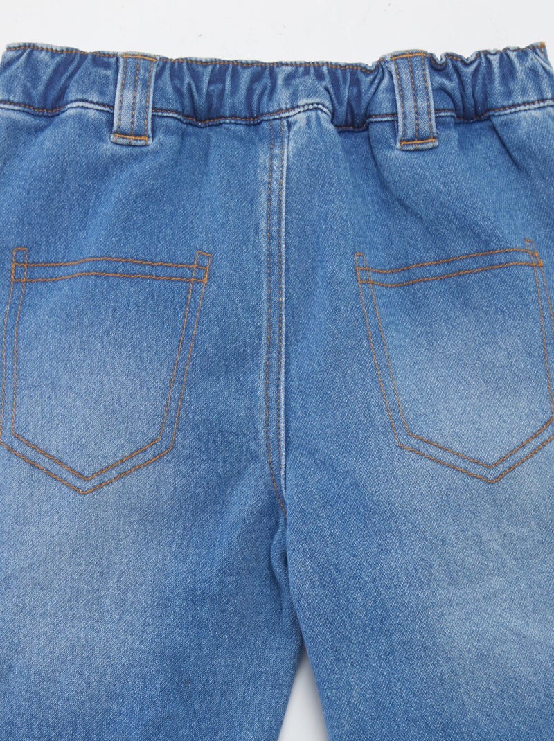 Pantalón recto - So Easy AZUL - Kiabi